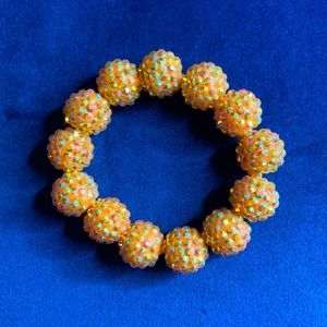 Shiny orange bracelet 🧡 S
